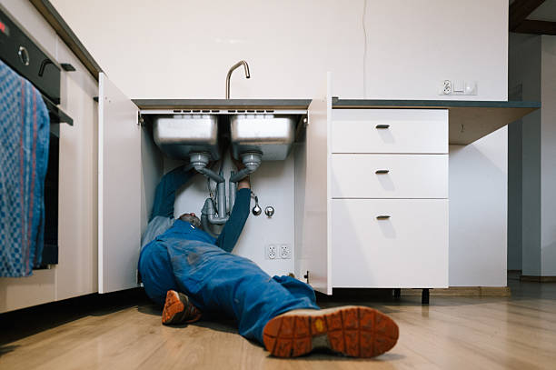 Professional Drain Cleaning technician working in Mount Braddock, PA